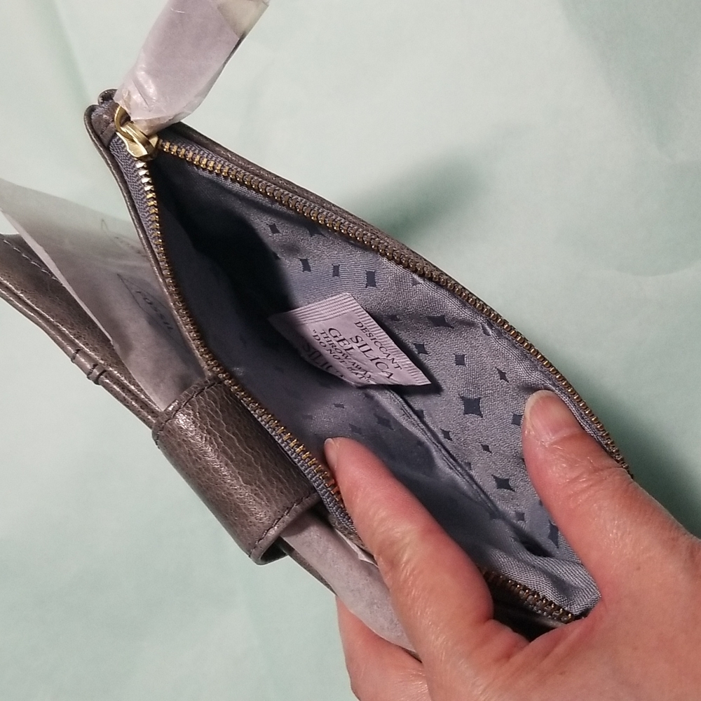 Brand New Fossil Full Size Wallet/Clutch(Grey) - Picture 6 of 11